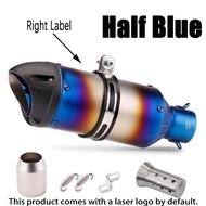 Modified Duckbill Exhaust Pipe Suitable for Kawasaki Z900 Z400 DUKE390 GSX-250R 51mm Universal Exhau