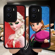 Q101 Frozen soft Casing for VIVO Y35 IQOO Z9X Y01 Y01A Y55 Y75 Y56 Y15a Y16 Z9 Y15s Y22s Y22 13 Z10 