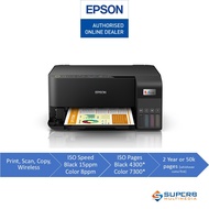 Epson EcoTank L3550 Ink Tank Printer (Print, scan, copy, WiFi)
