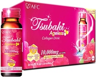 [Ready Stocks] -  AFC Tsubaki Ageless Age Defying Marine Collagen Beauty Drink 10,000mg 10 bottles x 50ml