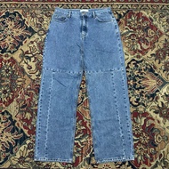 PI/CS PVCS Kr Blue Jeans Size XL W42 L106 OL24 Waist Circumference 84 cm Length 106 cm Open Leg 24 c