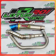 Daeng sai4 Conical open specs Exhaust pipe Tmx 125/150 Dl150 Russia tc 125/150 bajaj ct 125 Skygo 125/150