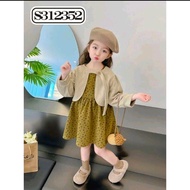 DRES CARDY ( ROMPI ) ANAK PEREMPUAN IMPORT PREMIUM USIA 3 BULAN - 4 TAHUN