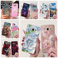 Soft Casing For Samsung Galaxy J2 Prime SM-G532G SM-G532M SM-G532F Case J2Prime Popular Flower Marbl