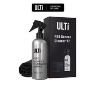 ULTI Screen Cleaner Spray [PRO] with Microfibre Cloth  For TV, Monitor, Laptop, iPd, iPh, Tablet & M
