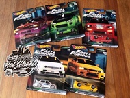 Hot Wheels Car Culture Fast n Furious Set of 5 Wave 2