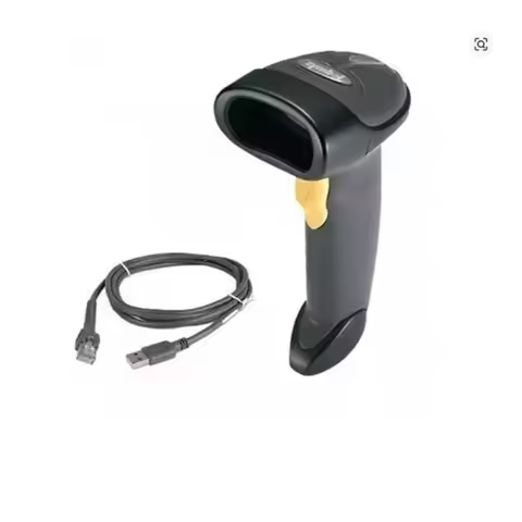 Zebra Symbol Motorola LS2208 SR LS2208-SR20007 1D Barcode Scanner, Equipped with USB & RS232 Serial 