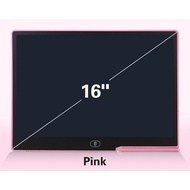 (Rechargable) LCD Writing Tablet Multi Color Screen 16" Tablet for Kids Erasable Kids Drawing Board