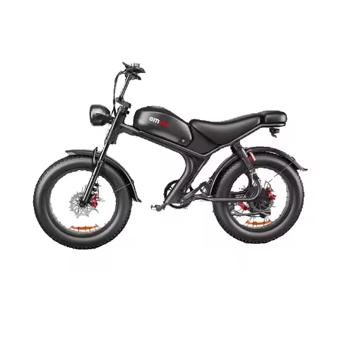 Emoko C93 Electric Bike 2000W Dual Motor 48V23AH Battery Adult E-bike 20*4.0 Inch Fat Tire Hydraulic