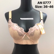 Women's big size bra with embossed lace, big size bra from Thailand Anny 0777