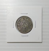 亞洲 日本 1896年(明治29年) 日本龍銀 20錢銀幣-較少年份 老味道 保真收藏 (2)