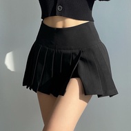 Women's Skirt Wrap Short Tight Clothes Chorts Pleated Pleat Night Club Outfit Sexy Mini Gyaru Pants 