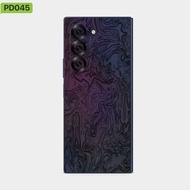 Vinyl Skin wrap For Samsung Z Fold 7/6/5/4, Protection Stickers, Poseidon Collection By Nexa Skins -