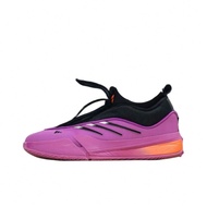 Giày bóng rổ cổ thấp bền bỉ Dame 9 mũi tròn buộc dây, nam, màu tím đen, Damian Lillard Edition 9