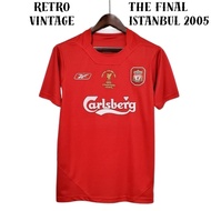 REPLIKA Retro vintage liv home 2005 final istanbul jersey replica