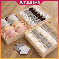 Closet Organizer Underwear Bra Panties Socks Storage Box Lingerie Wardobe Organiser Box Foldable Dra