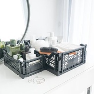 土耳其Aykasa折疊收納籃(M)-黑色