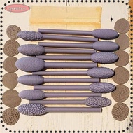 LIKE Art Clay Modeling Roller, Clay Art Rolling Emboss Plaids Texture Tool Sets For Clay,  Hand DIY 
