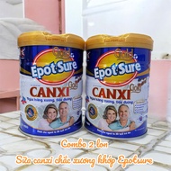 [COMBO 2 CANS] EPOT SURE CALCIUM MILK CAN 900G PREVENT BONE LOSS, DIABETES, JOINT REJUVENATION FOR T