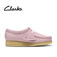 Clarks Womens Wallabee. Shoes - Baby Pink Lea Kasut Perempuan