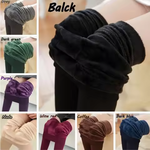 Winter Warm Leggings Women Thermal Pants S-XXL Velvet Thicken Legging Fashion High Waist Elastic Tig