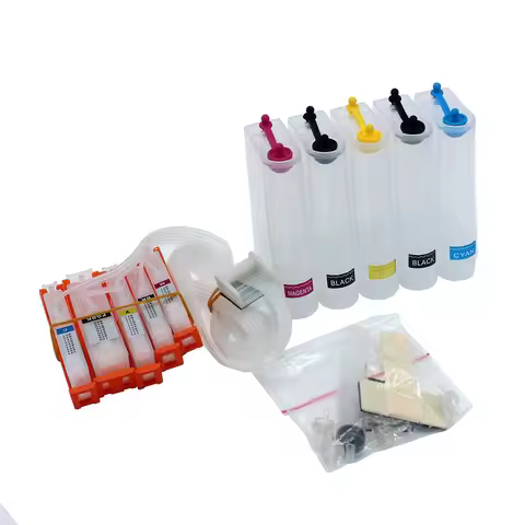 5Color PGI-550 CLI-551 Ciss System for Canon PIXMA iP7250 MG7150 MG6350 MG5450 MX925 MX725 iX6850 iP