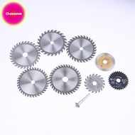 Cheesenm 85mm TCT Carbide Saw Blade 24T 30T 36T Circular Saw Blade Bore 10mm 15mm Wood Cutting Disc 