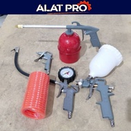 EUROX AIR TOOLS KIT - 5 PCS AIR TOOLS SET (SPRAY PAINT GUN, BLOWING AIR GUN, WASHING GUN, INFLATING 