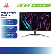 ACER PREDATOR XB273U V3bmiiprx 27" WQHD 2560 x 1440 IPS 180HZ GAMING MONITOR-BLACK