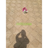 Rectangular sedge mat made in Europe, size 2m4*2m