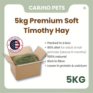 [24HR SHIP] PREMIUM SOFT TIMOTHY HAY 5KG Imported Timothy Hay Lucerne Hay Rabbit Guinea Pig Chinchil