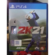 pga tour 2k21 ps4 used game region r3