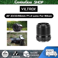 VILTROX AF 23/33/56mm F1.4 APS-C Prime Lens For Nikon Z Mount Camera Z50 Z5 Z6 Z6II Z7 Z7II Zfc