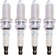 Engine Spark Plug 4X 12290-RBJ-003 Dual Iridium Spark Plug DILFR6F11G for Hon.da Insight Jazz 1.3 fo