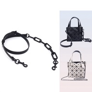 Bag Cowhide Shoulder Strap Chain Issey Miyake Real Leather Shoulder Strap Transformation Adjustable Crossbody Acrylic Chain Accessories