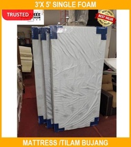 3'x 5' Single Foam Mattress /tilam Bujang