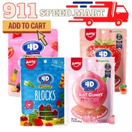 [911] AMOS 4D Gummy Candy (65/72)gm