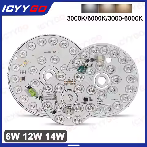 12W 18W 24W 36W LED With Lens Panel Round Light Patch LED Round Ceiling Panel Round Light Panel AC 2