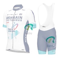 26Bahrain Bahrain Victory Team Bicycle Cycling Jersey Short Sleeve Cycling Suit Unique