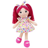 June Garden 18" Snuggle Cuties Sophie - Soft Cuddly Plush Doll Gift for Girls - Huggable Rag Doll -