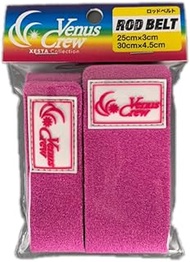 Xesta 906-8010 VenusCrew Neoprene Rod Belt, Pink, 1.2 x 9.8 inches (3 x 25 cm), 1.8 x 11.8 inches (4
