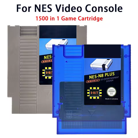 New FC NES N8 Pro Flash Card 1500 in 1 Remix China Version With 4G TF Card For FC NES US 8-Bit Video
