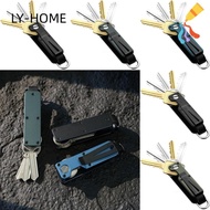 LIAOYING Keys Fob with Clip, Holds 2-6 Keys with Screwdriver Key Organizer,  Modern Multi-function M