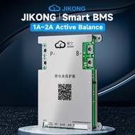 JKBMS B1A8S10P 4S-8S LiFePo4 Li-ion LTO Smart BMS with BT 1A Active Balance 100A Continuous Current