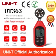 [🚚Shipping from Bangkok🚛] UNI-T UT363S UT363 ดิจิตอลความเร็วเซนเซอร์วัดเครื่องวัดความเร็วลม30เมตร/วิ
