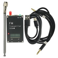 FM Transmitter FM Radio Transmitter LCD Display Stereo Digital Adjustable Frequency FM Transmitter f