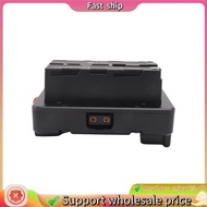 Fast ship-V Mount V-Lock Battery to NP-F F550 F570 F750 F970 Dummy Battery Converter Plate D-Tap for