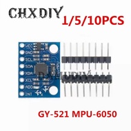10Pcs GY521 GY-521 MPU6050 MPU-6050 IIC I2C Antara 3 Paksi Analog Giroskop Sensor Accelerometer Modu