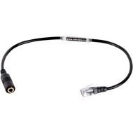 VoiceJoy Headset Adapter for 2.5mm Headset, RJ9/RJ10/RJ22 Headset Plug Adapter Converter for Aastra 