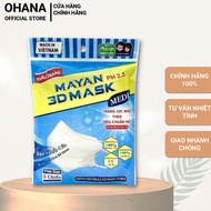 Mayan 3D Mask PM 2.5 Medi (5 Pcs/Bag)